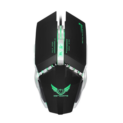 

ZERODATE X700 Precision 3200DPI Optical Programmable Wired LED Gaming Mouse