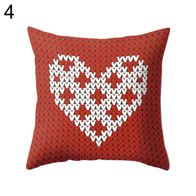 

Romantic Love You Heart Pillow Case Cushion Cover Sofa Bed Car Cafe Office Decor