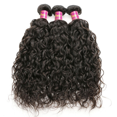 

UNice 2-day delivery 8A Malaysian Water Wave Virgin Human Hair 3 Bundles 300g