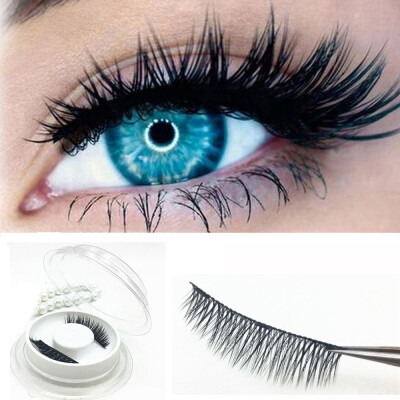 

〖Follure〗1 Pair 3D Magnetic False Eyelashes Lashes Reusable False Magnet