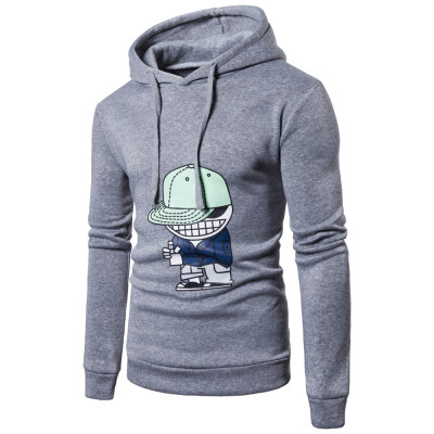 

Men\S New Cartoon Character Printing Hooded Casual Hoodie