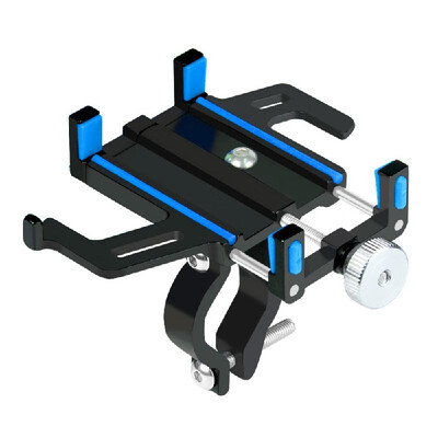 

Bike Motorcycle Mobile Phone Bracket Aluminum Alloy Bicycles Phone Holder Adjustable Handle Phone GPS Holder