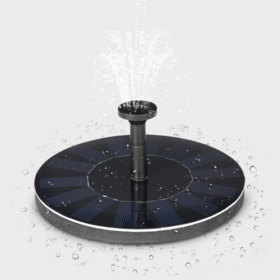 

Solar-power Fountain Brushless Pump Plants Watering Kit with Monocrystalline Solar Panel for Bird Bath Garden Pond Energy-saving