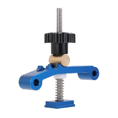 

Fast Acting Hold Down Clamp Set Aluminum Alloy T-Slot T-Track Clamp DIY Woodworking Tools