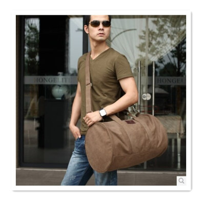 

Mens One Shoulder Messenger Travel Korea Fashion Cube Bag Large Capacity Mens Travel Bag