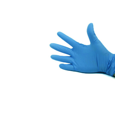 

Gobestart 1Pair Industrial Disposable Nitrile Latex Gloves Powder