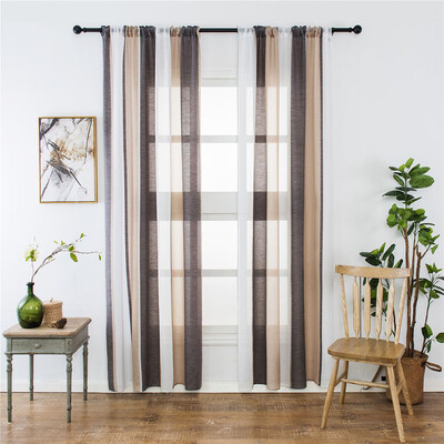 

Gobestart Sheer Curtain Tulle Window Treatment Voile Drape Valance Fabric