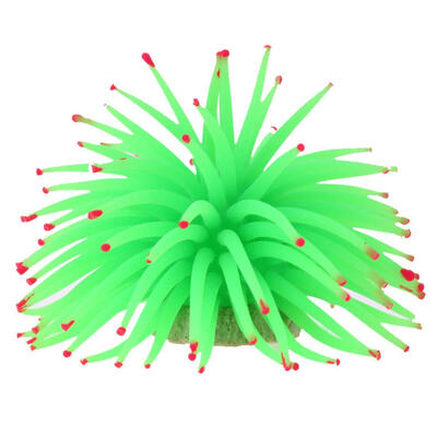 

Aquarium Fish Tank Landscape Soft Colorful Artificial Coral Ornaments Decor