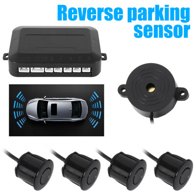 

Electronic Black Car Buzzer Parking Sensors Reverse Backup Radar System-Premium Quality