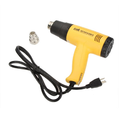 

TAK TAK-6618 Portable Industrial Hot Air Blower Gun Heat Gun 110V 1800W W Adjustable Temperature & 2 Level Control