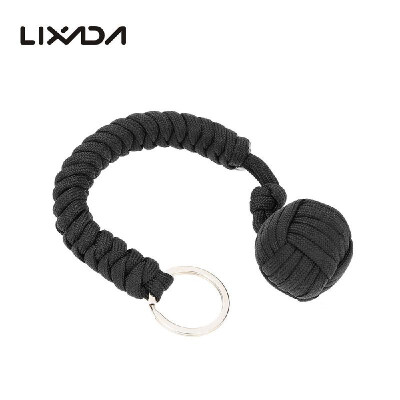 

Lixada Paracord for Emergency Key Ring Survival Kits Self Help Outdoor Camping Hiking Tool