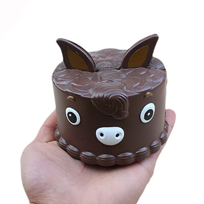 

Tailored Little Donkey Cake Stress Reliever Scented Super Slow Rising Squeeze Toy