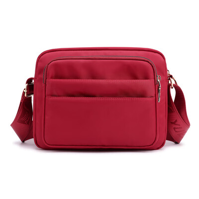 

Wallet Receiving Single Shoulder Bag Female Fashion Multilayer Slant Bag Oxford Cloth Bag Business Cashier Bag