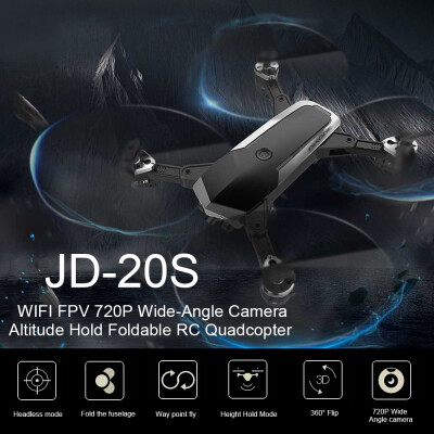 

JINGDATOYS JD-20S WIFI FPV 480P Camera Drone Altitude Hold Foldable RC Quadcopter