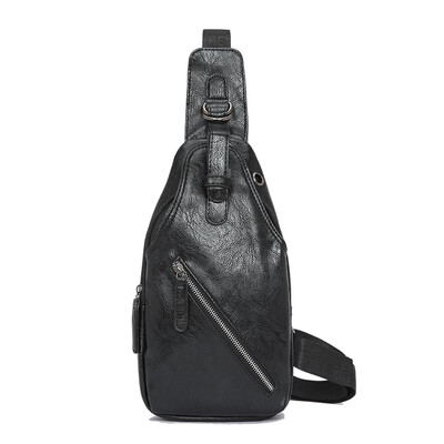 

Korean Mens Bag Fashion Small Breast Bag One Shoulder Crossing Small Backpack Riding Backpack