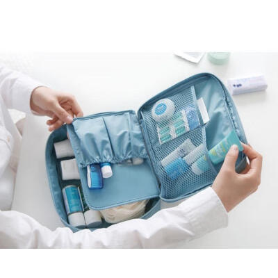 

Women Travel Cosmetic Bag Organizer Makeup Case Pouch Toiletry Make Up Bags Multicolor
