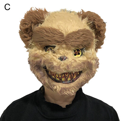 

Halloween Bloody Rabbit Bear Mask Horror Masquerade Party Cosplay Prop Decor