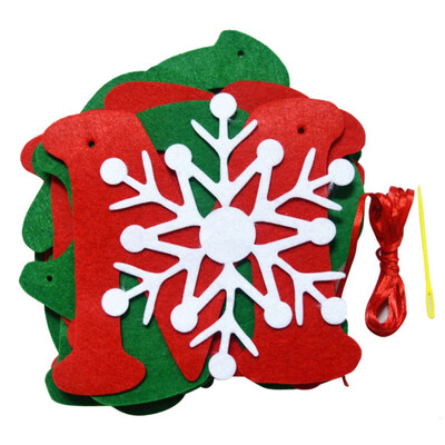 

New Hot Merry Christmas non-woven Christmas banner flag hanging Decorative items flag Party Decorations Supplies flag