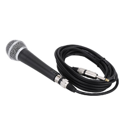 

Professional Handheld Wired Dynamic Mic Microphone with Cable