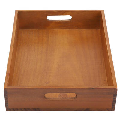 

Greensen Retro Natural Hollow Garden Flower Wooden Planter Pot Box