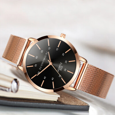 

RM Fashion Women Lady Rose Gold Bracelet Watch Analog Quartz Wrist Watches