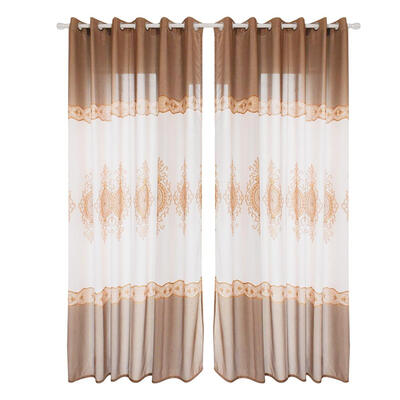 

European Royal Semi-Blackout Curtains Home Living Room Windows Decor Drapes