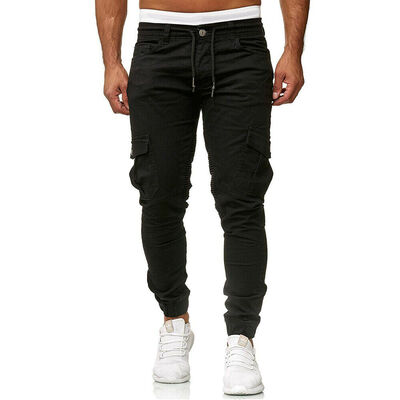 

Mens Sport Pants Long Trousers Tracksuit Fitness Workout Joggers Gym Sweatpants