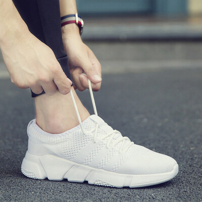 

2019 summer new mens shoes breathable cloth shoes wild sports casual tide shoes mens travel board shoes summer net shoes