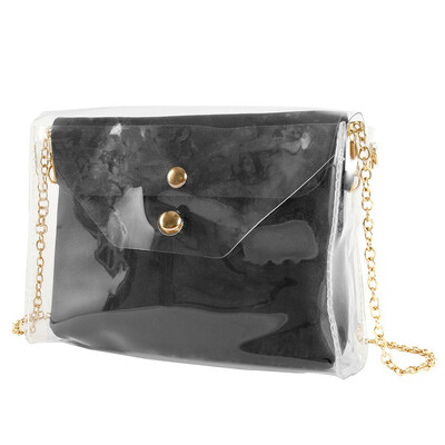 

Mini Jelly Bag Messenger Transparent Handbag Crossbody Colorful Shoulder Bag