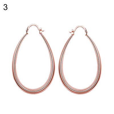 

Fashion Women U Shaped Earrings for Ear Ornament Ear Ring Hoop Jewelry Gift
