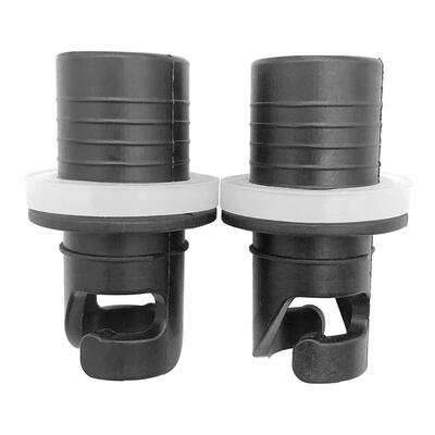

2pcs Air Valve Caps Screw Hose Adapter Connector for Inflatable Boat Pump