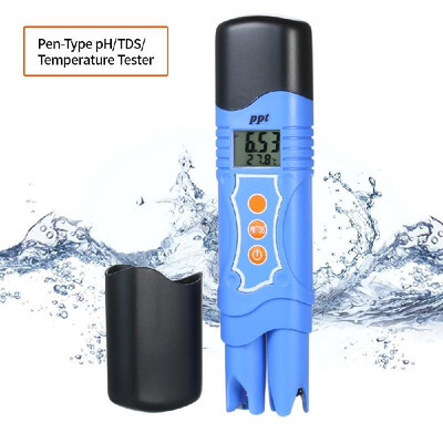 

pH Meter Water Quality Tester Waterproof pHTDSTemperature Tester pHTDS Meter Water Quality Analysis Device with Automatic Tempe