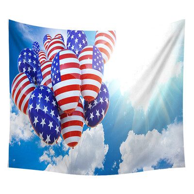 

Toponeto Independence Day Print Home Tapestry Wall Hanging Wall Decoration