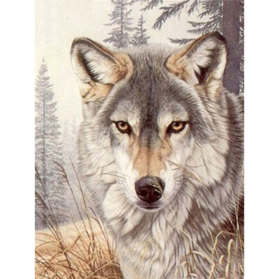 

Diamond Painting Wolf Animal Diamond Embroidery Cross Stitch Diamond Mosaic Full Square Home Decoration Diy Needlework
