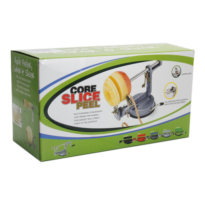 

3in1 Hand-crank Fruit Apple Peeler Corer Slicer Slinky Machine Potato Cutter Bar