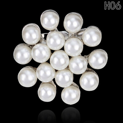 

Usable Imitation Brooch Pearl Rhinestone pins Charm Pearl Pins Pearl Brooch Gift Brooches Rhinestone