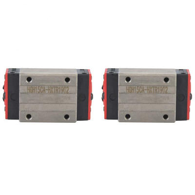 

Greensen 2pcs HGH15CA Mini Linear Motion Guide Rail Block Slider Bearing Steel Sliding Blocks