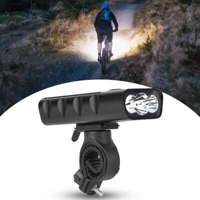 

Greensen Aluminium Alloy High Bright Bicycle Bike Cycling Headlight Front Light USB Rechargeable