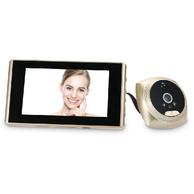 

13MP Peephole Door Camera 43 Inch Color LCD Screen Monitor Video Door Viewer Door Eye Doorbell PIR Motion Detection Photo Takin