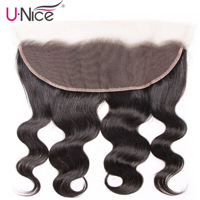 

UNice Ear to Ear Peruvian Human Hair Lace Frontal Closure 134