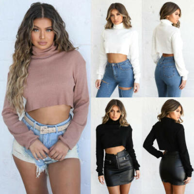 

Womens Fluffy Sweater Jumper Long Sleeve Ladies Sweatshirt Pullover Blouse Tops