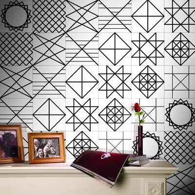 

〖Follure〗1 RollSelf Adhesive Tile Art Wall Decal Sticker DIY Kitchen Bathroom Decor Vinyl