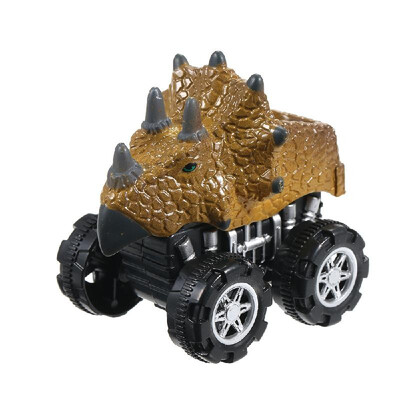 

Childrens Day Gift Boys Collectible Cute Animal Model Dinosaur Panda Vehicle Mini Elephant Bear Toy Truck Tiger Pull Back Car