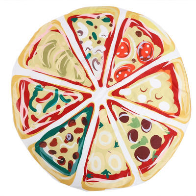 

Greensen Cute Pizza Pattern Round Beach Throw Towel Blanket Yoga Mat Wall Decoration Carpet