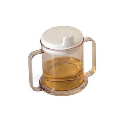 

Siaonvr Anti-Overflow Cup Duck-Billed Cup With Two Hands Handle