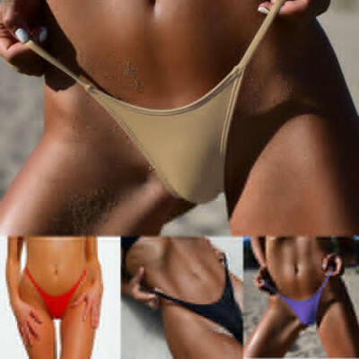 

Sexy Womens Bikini G-String Brazilian Thongs Swimwear Swimsuit Bottom Swimsuit