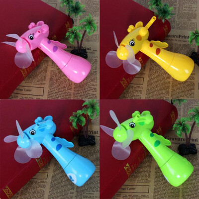 

Siaonvr Portable Kids Toys Manual Hand Mini Fan Handheld No Battery Operated For Cooling