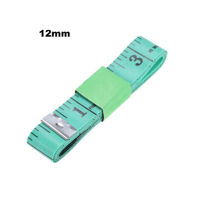 

1500mm Color Soft Inch Tape Measure Sewing Tapes Measuring Tape Mixed color&12mm