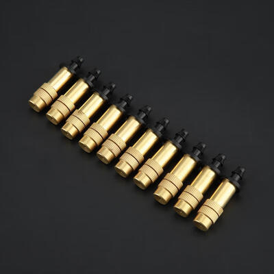 

Greensen 10Pcs Adjustable Copper Sprinkler Head Micro Misting Garden Watering Nozzle
