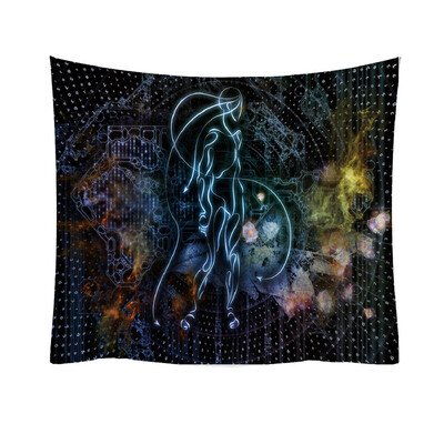 

Gobestart Fashion Tapestry Planet Fantasy World Style Decorative Tapestry Home Decor